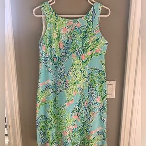 Coral Print Lily Pulitzer Dress